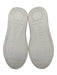 Ferragamo Shoe Size Est 9 NWT White & Beige Leather & Suede Solid Sneaker Shoes White & Beige / Est 9
