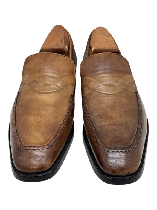 Neiman Marcus Shoe Size 9 Brown Leather Solid Driver loafer Men's Shoes Brown / 9