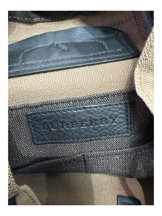 Burberry Tan & Multi Canvas Novacheck Men's Backpack Tan & Multi