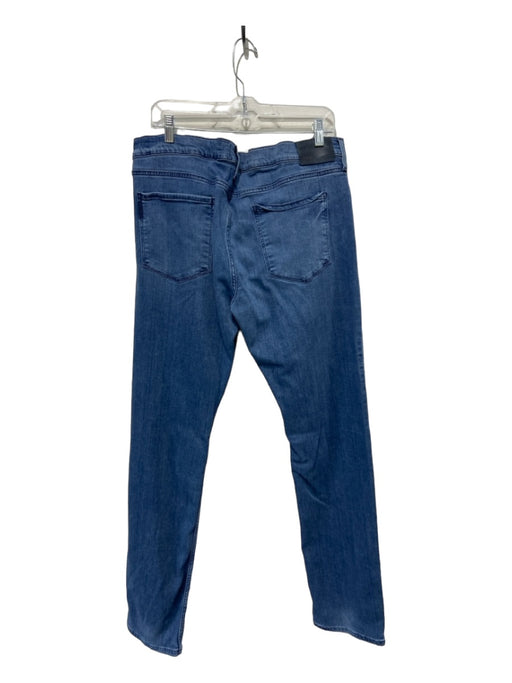 Paige Size 36 Medium Light Wash Cotton Blend Solid Jean Men's Pants 36