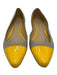 Kate Spade Shoe Size 10 Beige & Yellow Patent & Raffia Almond Toe Woven Flats Beige & Yellow / 10