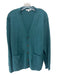 Alex Mill Size XL Teal Wool Solid Cardigan Men's Sweater XL