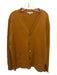 Alex Mill Size XL Mustard Wool Solid Cardigan Men's Sweater XL