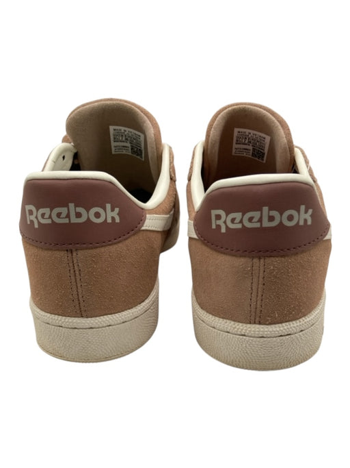 Reebok Shoe Size 9.5 Beige Brown Suede Upper Stripe Detail Low Top Sneakers Beige Brown / 9.5