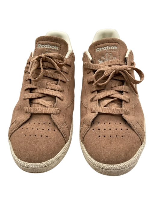 Reebok Shoe Size 9.5 Beige Brown Suede Upper Stripe Detail Low Top Sneakers Beige Brown / 9.5