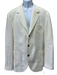 Brunello Cucinelli White Linen Solid 3 button Men's Suit White / 58
