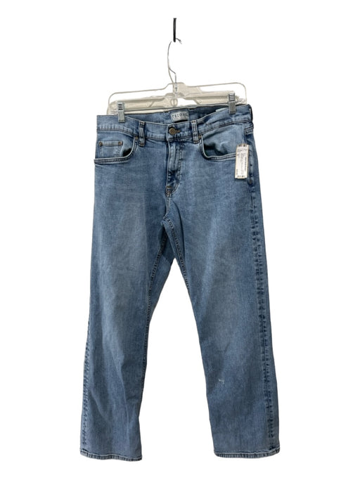 Tecovas Size 32 Light Wash Cotton Blend Solid Jean Men's Pants 32