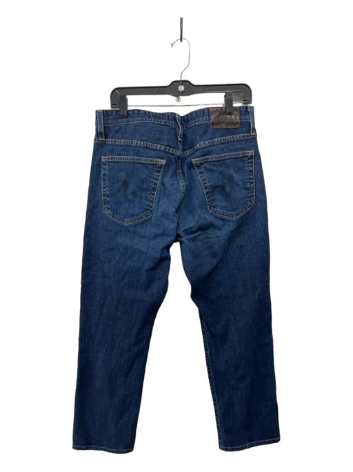 AG Size 34 Dark Wash Cotton Blend Solid Jean Men's Pants 34