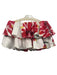 Aje Size 6 White, Red & Yellow Cotton Off Shoulder Brush Strokes Ruffle Crop Top White, Red & Yellow / 6