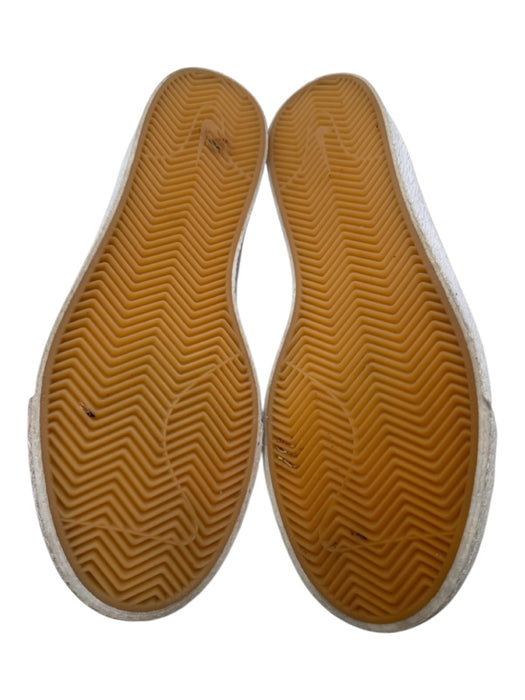 Nike Shoe Size 9 White & Red Suede Solid Sneaker Men's Shoes White & Red / 9