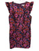 Trina Turk Size 10 Purple, Pink, Multi Polyester floral print Back Zip Dress Purple, Pink, Multi / 10