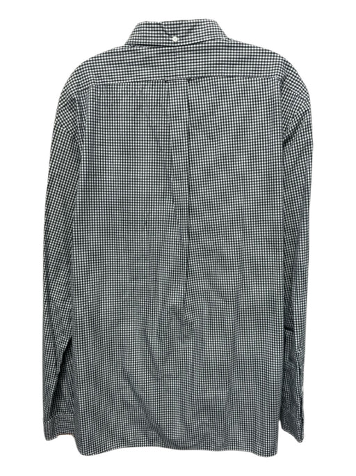 Ralph Lauren Size XL Black & White Cotton Gingham Button Up Long Sleeve Shirt Black & White / XL