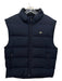 Lacoste Size 56 Navy Synthetic Solid Puffer Vest Men's Jacket Navy / 56