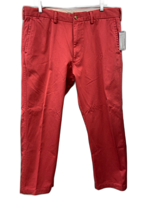 Polo Size 36 Red Cotton Solid Khakis Men's Pants Red / 36