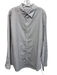 Elie Tahari Size Est XL Purple Cotton Striped Button Up Men's Long Sleeve Shirt Purple / Est XL