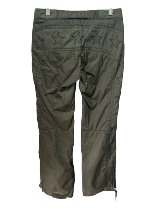 JS Extreme Size 1 Olive Green Nylon Low Rise Belted Zip Pocket Wide Leg Pants Olive Green / 1