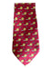 Ferragamo Red & Multi Silk All Over Print Men's Tie Red & Multi