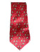 Ferragamo Red & Multi Silk All Over Print Men's Tie Red & Multi