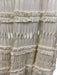 Oscar de la Renta Size 4 Cream Silk Square Neck Sleeveless Mini Dress Cream / 4
