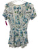 Loveshackfancy Size XS White & Multi Cotton Keyhole Back Floral Mini Dress White & Multi / XS