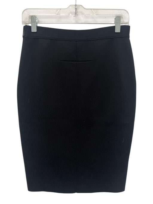 Givenchy Size S Black Viscose Blend Front Slit Pencil Skirt Black / S