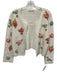 Alice + Olivia Size S White, Pink, Multi Cotton Blend crotchet Cardigan White, Pink, Multi / S