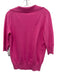 Ann Mashburn Size S Bubblegum Pink Cotton Collar Quarter Sleeve Top Bubblegum Pink / S