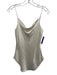 Cinq a Sept Size XS Ivory White Cowl Neck Spaghetti Strap U Hem Top Ivory White / XS