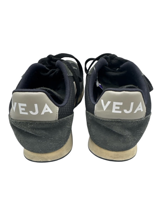 Veja Shoe Size 8 navy blue, black, gray Suede Mesh Lace Up Sneakers navy blue, black, gray / 8