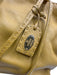 Fendi Mustard Yellow Pebble Leather Top Handles Open Top Tote Bag Mustard Yellow / M