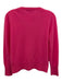 White + Warren Size S Pink Cashmere V Neck Sweater Pink / S