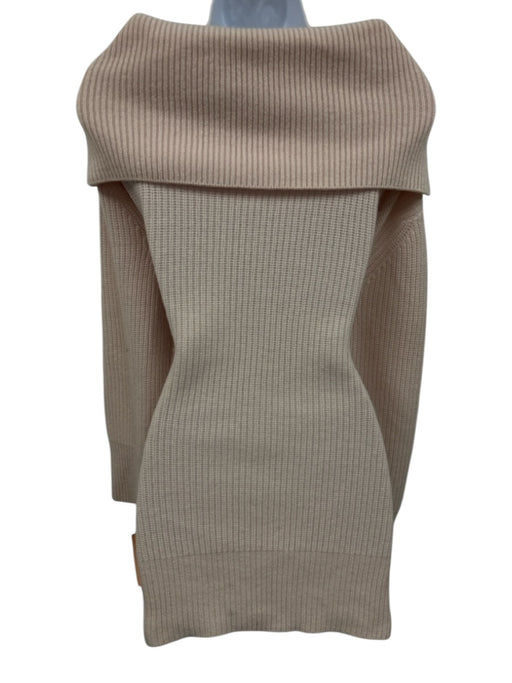 Lisa Yang Size 1 Light Pink Cashmere Cowl Neck Sweater Light Pink / 1