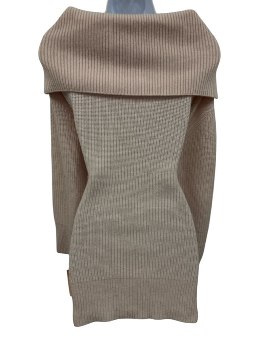 Lisa Yang Size 1 Light Pink Cashmere Cowl Neck Sweater Light Pink / 1