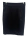 Gucci Size M Black Wool & Polyamide Knee Length Pencil Skirt Black / M