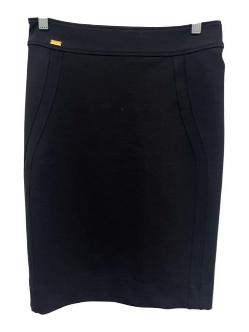 Gucci Size M Black Wool & Polyamide Knee Length Pencil Skirt Black / M