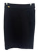 Gucci Size M Black Wool & Polyamide Knee Length Pencil Skirt Black / M