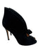 Gianvito Rossi Shoe Size 38 Black Velvet High Heel Open Toe Shoes Black / 38
