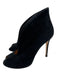 Gianvito Rossi Shoe Size 38 Black Velvet High Heel Open Toe Shoes Black / 38