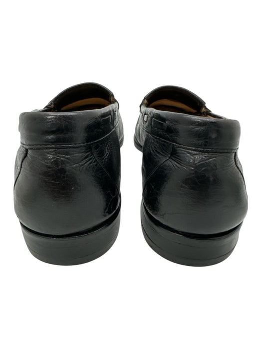 Bally Shoe Size 10 Black Leather Solid Tassel Men's Shoes Black / 10