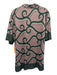 Scotch & Soda Size XL Pink & Green Viscose All Over Print Buttons Short Sleeve Pink & Green / XL