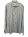 Eton Size 17 Blue & Yellow Cotton Plaid Button Down Men's Long Sleeve Shirt Blue & Yellow / 17