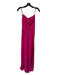 Fame and Partners Size 0 Hot pink Polyester Spaghetti Strap Cowl neck Gown Hot pink / 0