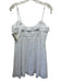 Show Me Your Mumu Size Large White Cotton Spaghetti Strap Lace Up Front Dress White / Large