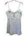 Show Me Your Mumu Size Large White Cotton Spaghetti Strap Lace Up Front Dress White / Large
