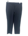 Lululemon Size 6 Black Nylon Blend Trouser Hook & Zip Fly Tapered Pants Black / 6