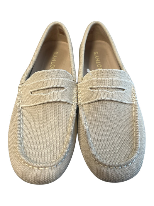 Rothy's Shoe Size 6 Tan Fabric Almond Toe Loafer Flat Shoes Tan / 6
