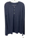 Mizzen + Main Size XL Blue Polyester Henley Men's Long Sleeve Shirt Blue / XL