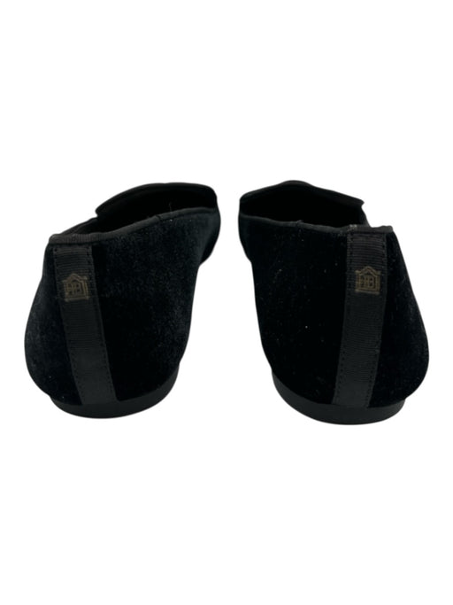 Birdies Shoe Size 10 Black Fabric Felt Slip On Slipper Shoes Black / 10