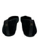 Birdies Shoe Size 10 Black Fabric Felt Slip On Slipper Shoes Black / 10