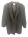 Cinq a Sept Size 12 Black Triacetate & Polyester Long Sleeve Blazer Jacket Black / 12